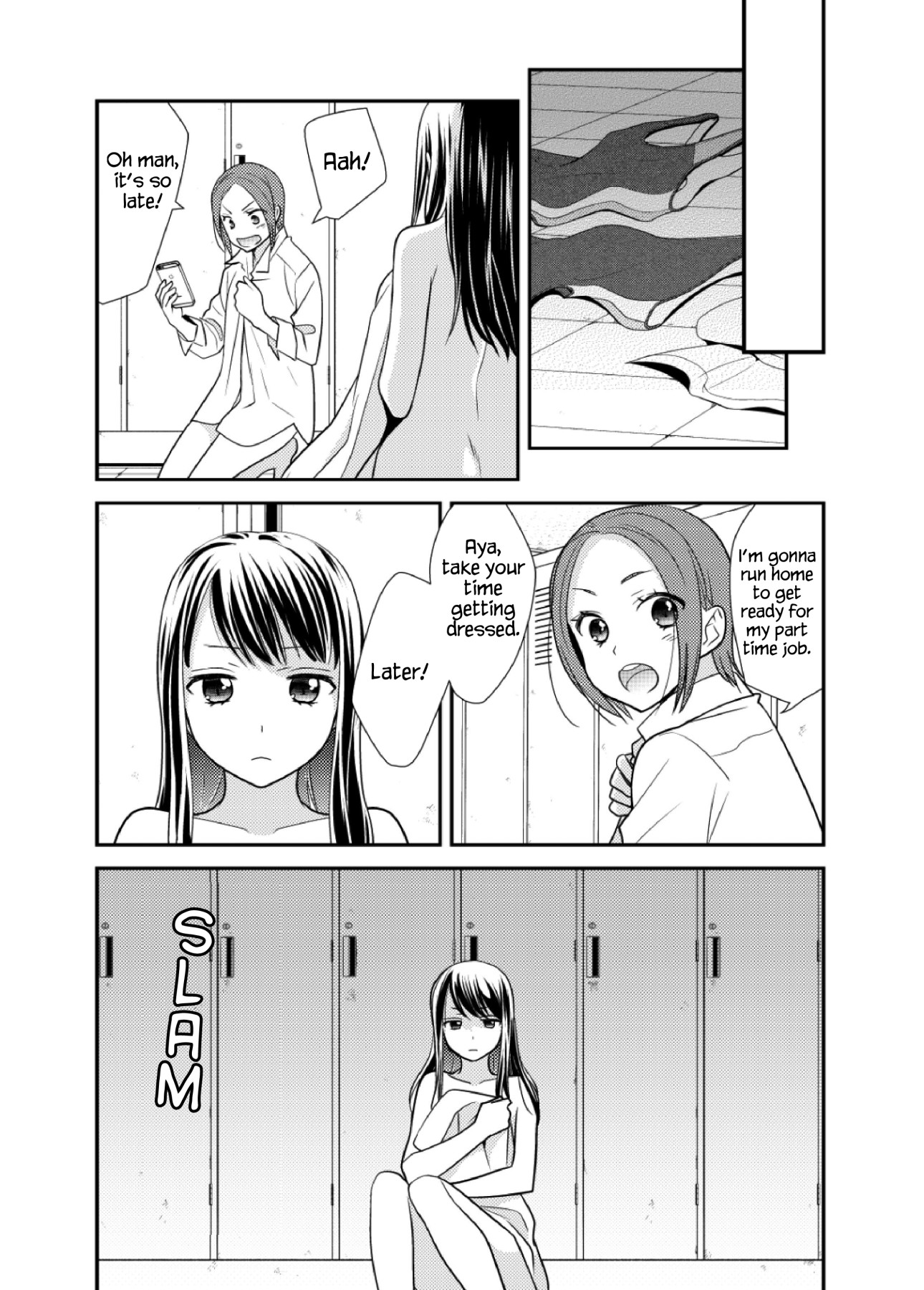 Hentai Manga Comic-The Women's Swimclub Locker Room-Read-7